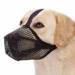 2025 novo cão boca capa malha grande cão malha respirável anti-comer latido golden retriever boca gaiola à prova de mordida máscara para animais de estimação