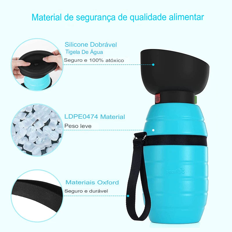 Garrafa Portátil para Cães 850ml