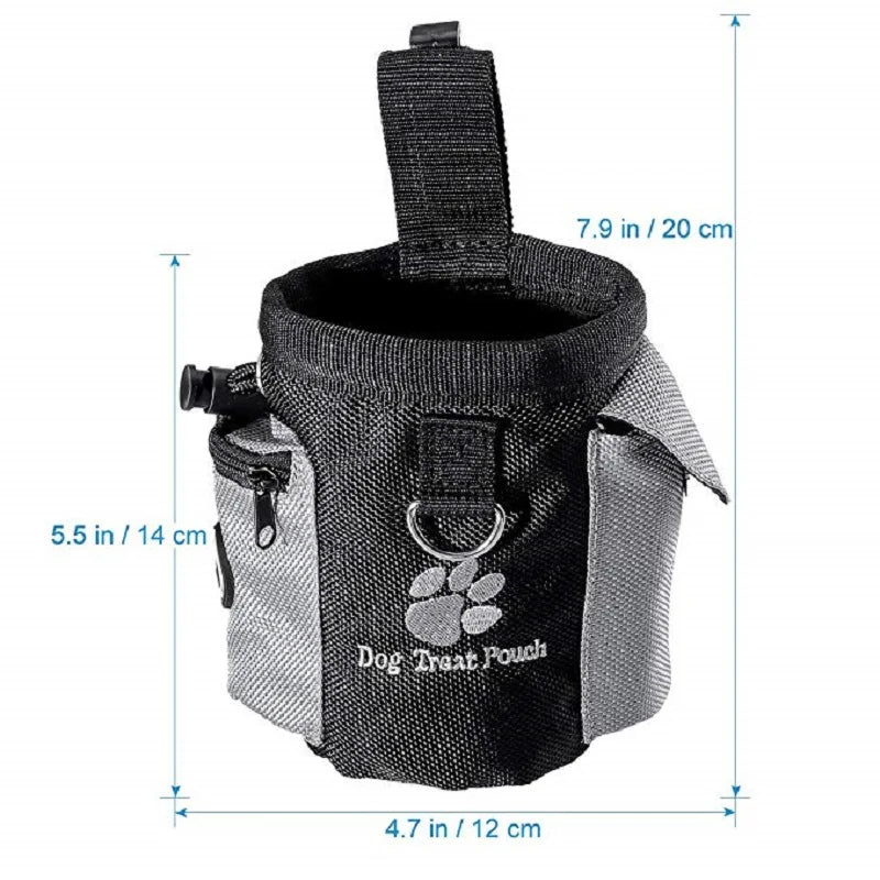 Cão Tratar Bolsa Cordão Carrega Brinquedos Pet Poop Bag Bolsa de Alimentos Para Animais de Estimação Hands Free Training Cintura Saco do animal de Estimação Do Produto