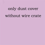 Canil do cão de estimação capa 210d oxford dustproof impermeável durável gaiola do cão capa poeira ao ar livre dobrável universal gaiola do cão acessório