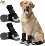 Atuban sapatos para cães, botas antiderrapantes para pavimento quente e protetores de patas para o verão, dia chuvoso, botas de neve para cães, à prova d'água