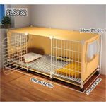 Gaiola para cães Pequeno Cachorro Pomerânia Teddy do Urso para animais de estimação Outono Inverno canil quente Cão médio com separação de banheiro