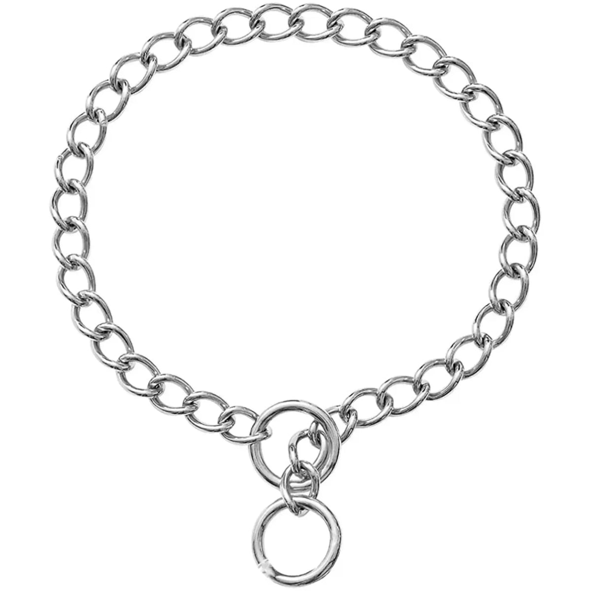 Cão corrente de ouro cubana link cão metal deslizamento colar cão estrangulamento colar filhote de cachorro metal p deslizamento corrente pet treinamento andando gargantilha