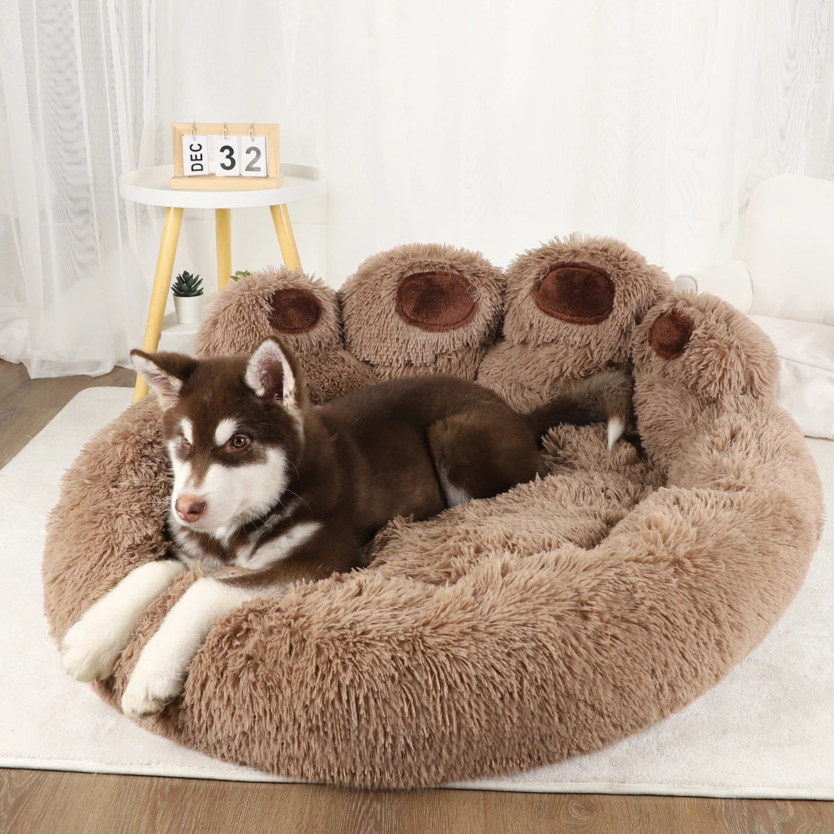Cama de cachorro fofa, canil de pelúcia, acessórios para animais de estimação, produtos para cães grandes, cama, sofá, cesta, tapete pequeno, gatos, almofada grande, filhote de cachorro, animais de estimação