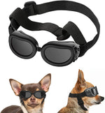 Decorações de Natal Óculos De Sol, Proteção UV Goggles, Eye Wear, Alça Ajustável, Impermeável Pet Sungla, Cão Pequeno