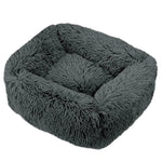 Cama retangular de pelúcia para cachorro, tapete quente de inverno, pequeno, médio e grande, para animais de estimação, canil, filhote de cachorro, sofacama, almofada para gato, animais de estimação, acessórios para sofá