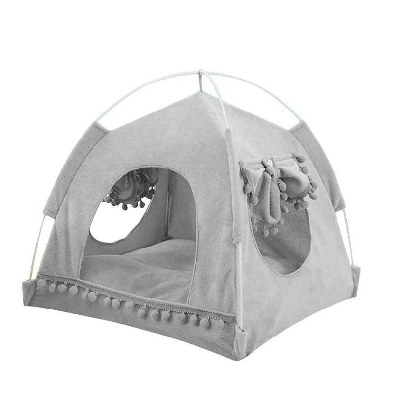 Tenda para gatos de estimação, caverna de verão, casa de dormir para gatos, gatinho, filhote de cachorro, gaiola, cesta, mesa de gato, canil, cama pequena para cães