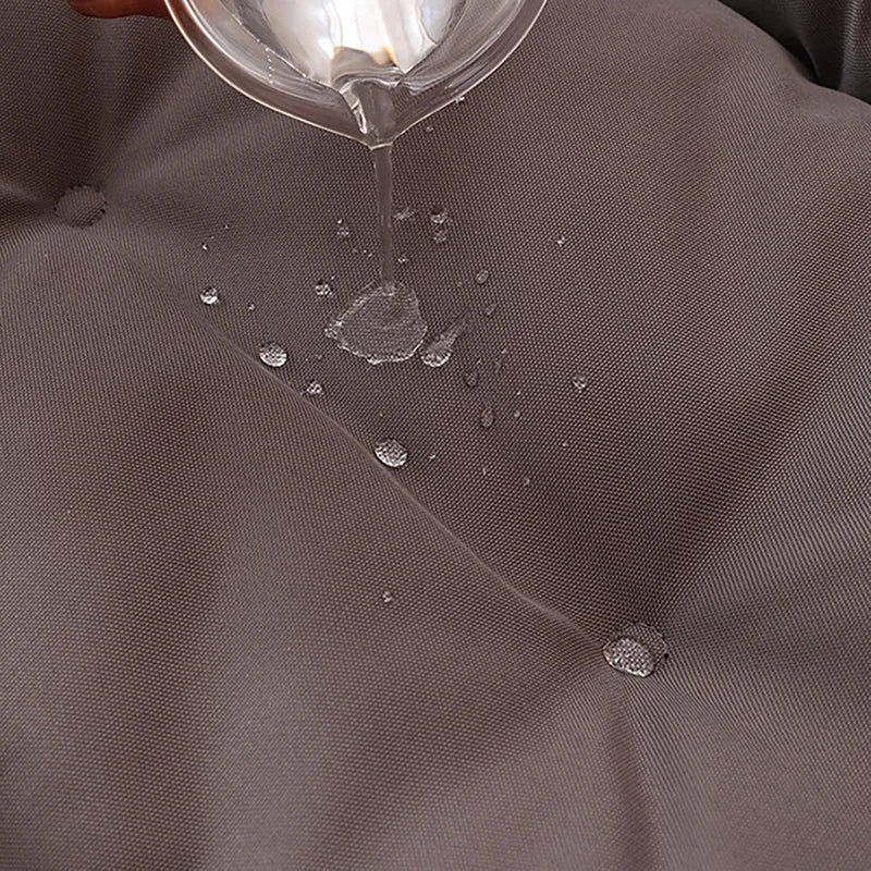 Cama de cachorro à prova d'água 600d oxford, camas para cães de estimação para todas as estações, enchimento de algodão pp reforçado, resistente à mordida, acessórios para cães