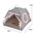 Tenda para gatos de estimação, caverna de verão, casa de dormir para gatos, gatinho, filhote de cachorro, gaiola, cesta, mesa de gato, canil, cama pequena para cães