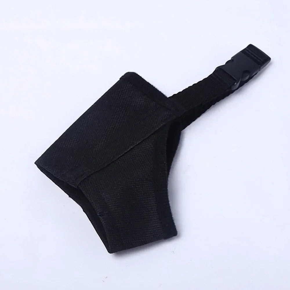 Focinho de nylon macio para cães pequenos, focinho com fivela de segurança para cuidar de cachorros, focinho para parar de morder, latir, mastigar produtos para animais de estimação