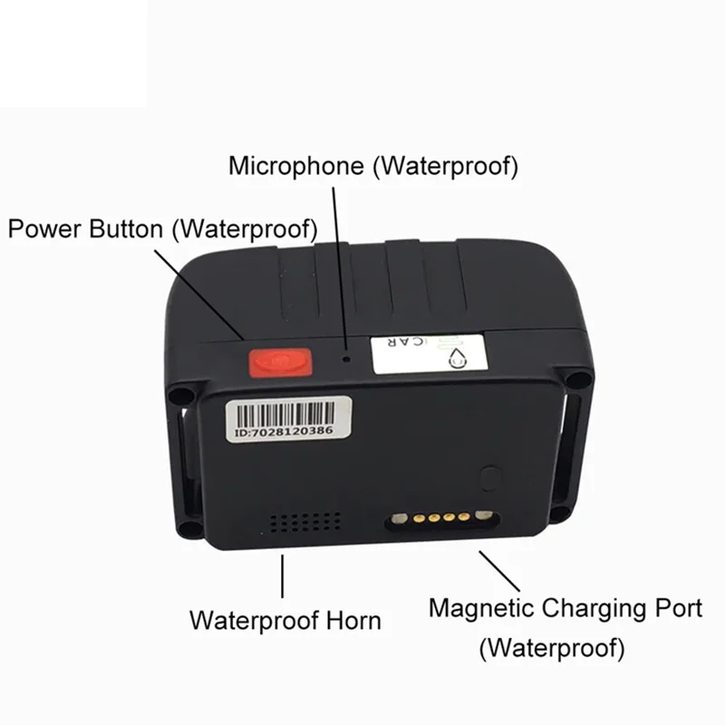 Pet Tracker Coleira para cães, rastreamento em tempo real IP67 impermeável, localizador de cães de médio e grande porte