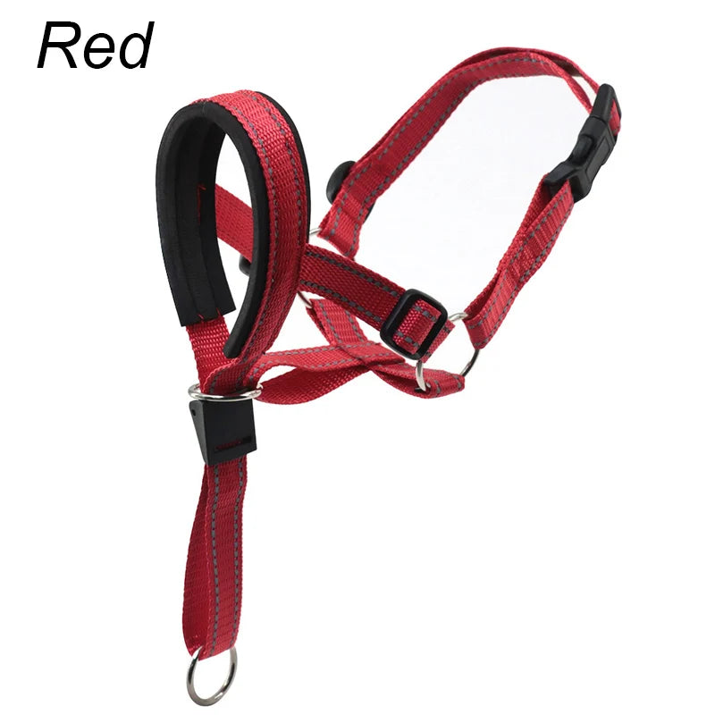 Focinho de boca de cachorro anti-abochado coleira de cachorro ferramenta de treinamento de cachorro conjunto de náilon com ajustável anti-mordida liberação rápida capa de boca de cachorro