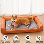 Cama grande para cães, à prova d'água, para cães grandes, verão, resfriamento, gato, macio, dormir, tapete para animais de estimação, todas as estações, filhote de cachorro, chihuahua