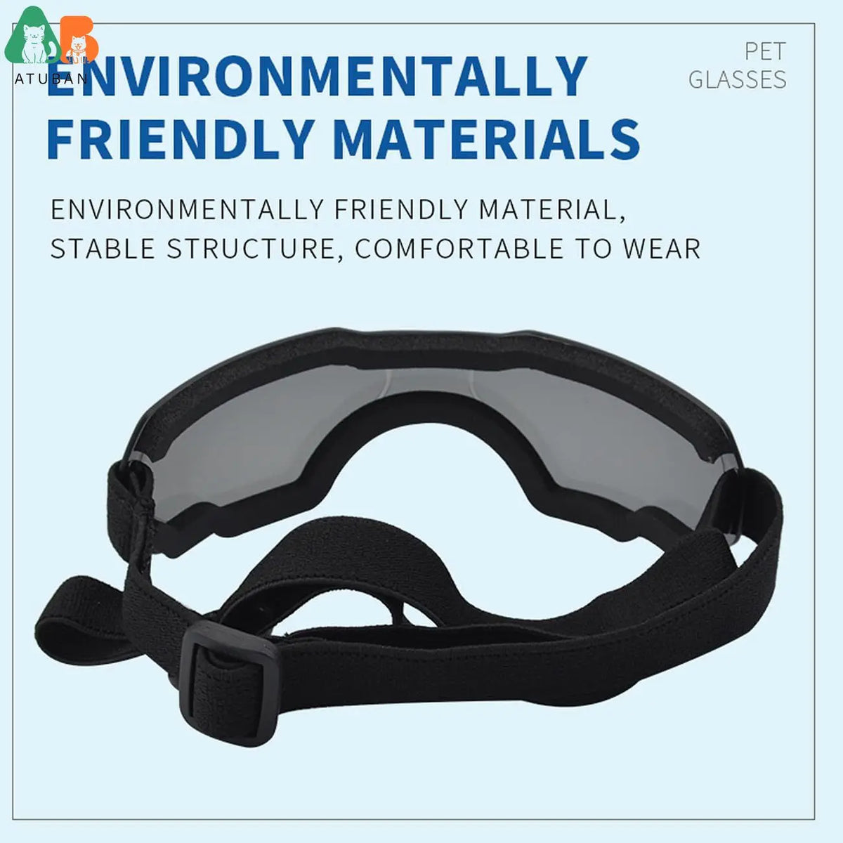 Óculos de sol para cães pequenos, óculos para cães com alça ajustável, proteção UV, à prova de vento, óculos de sol para cachorros, adequados para cães e animais de estimação