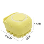 Banheiro filhote de cachorro grande cão gato banho luvas massagem escova macio segurança silicone acessórios para animais de estimação para cães gatos ferramentas mascotas produtos