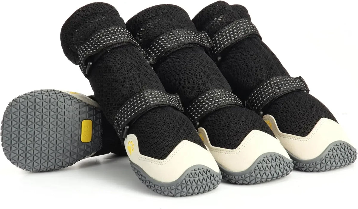 Atuban sapatos para cães, botas antiderrapantes para pavimento quente e protetores de patas para o verão, dia chuvoso, botas de neve para cães, à prova d'água