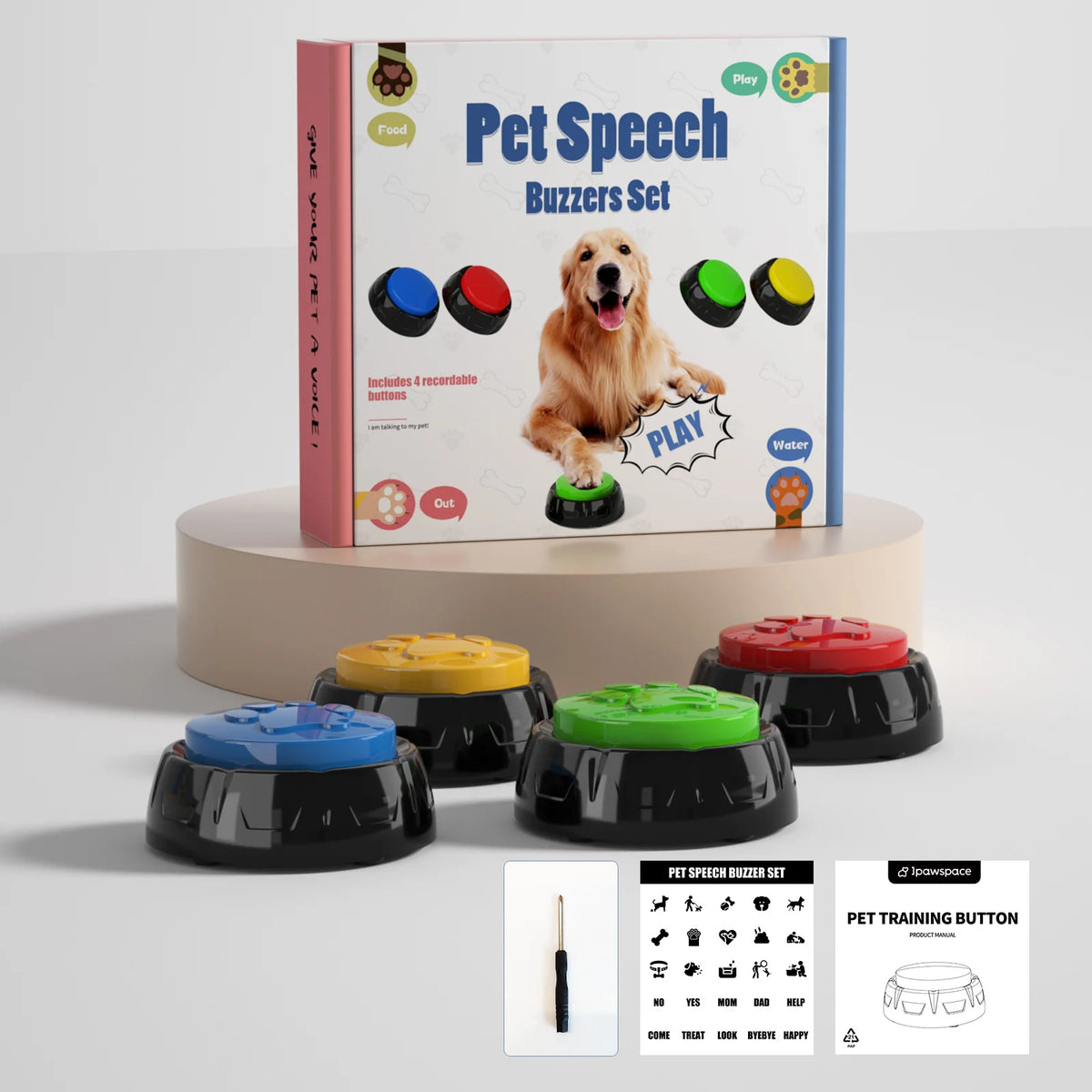 Botões Falantes Pets
