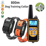 Impermeável choque elétrico Dog Training Collar, som de vibração, colar de casca para cães pequenos, médios, grandes, 1000 pés