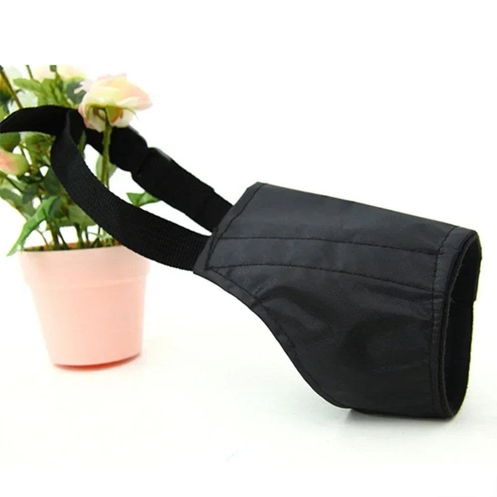 Focinho de nylon macio para cães pequenos, focinho com fivela de segurança para cuidar de cachorros, focinho para parar de morder, latir, mastigar produtos para animais de estimação