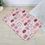 Almofada de xixi para animais de estimação, lavável, fralda para animais de estimação, tapetes reutilizáveis para cães, cama de urina, lavável, almofada de treinamento para cães, quatro estações, capa para animais de estimação