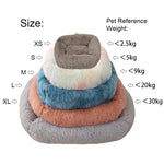 Cama retangular de pelúcia para cachorro, tapete quente de inverno, pequeno, médio e grande, para animais de estimação, canil, filhote de cachorro, sofacama, almofada para gato, animais de estimação, acessórios para sofá