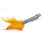 Owo cão de estimação plástico pato capa para animal de estimação anti mordida lambendo parar latir máscara do cão seguro ajustável bocal capa ferramentas para animais de estimação