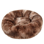 Cama de cachorro fofa de 40-90cm para grande cama redonda de cachorro super macia casa de gato de pelúcia ninho de gato inverno quente cama de animal de estimação