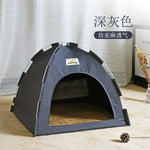 Four Seasons Universal Pet Tent, removível e lavável gato e cão ninho, respirável dobrável casa de gato, verão, novo