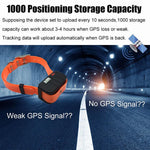 Pet Tracker Coleira para cães, rastreamento em tempo real IP67 impermeável, localizador de cães de médio e grande porte