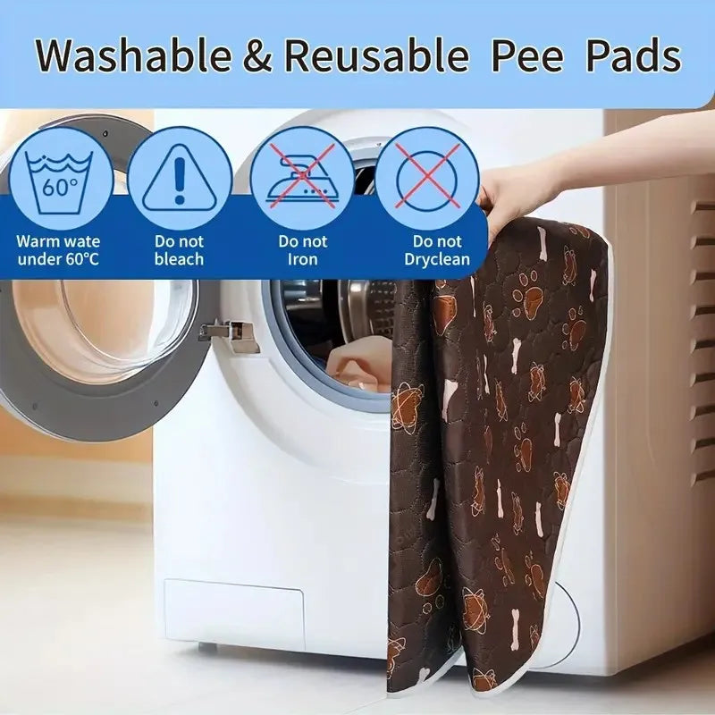 Biai círculo novo tapete antiderrapante para animais de estimação à prova dwaterproof água cão xixi almofada respirável gato esteira lavável pet fralda almofada alta absorvente pet esteira