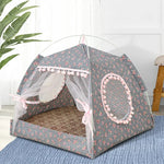 Tenda para gatos de estimação, caverna de verão, casa de dormir para gatos, gatinho, filhote de cachorro, gaiola, cesta, mesa de gato, canil, cama pequena para cães