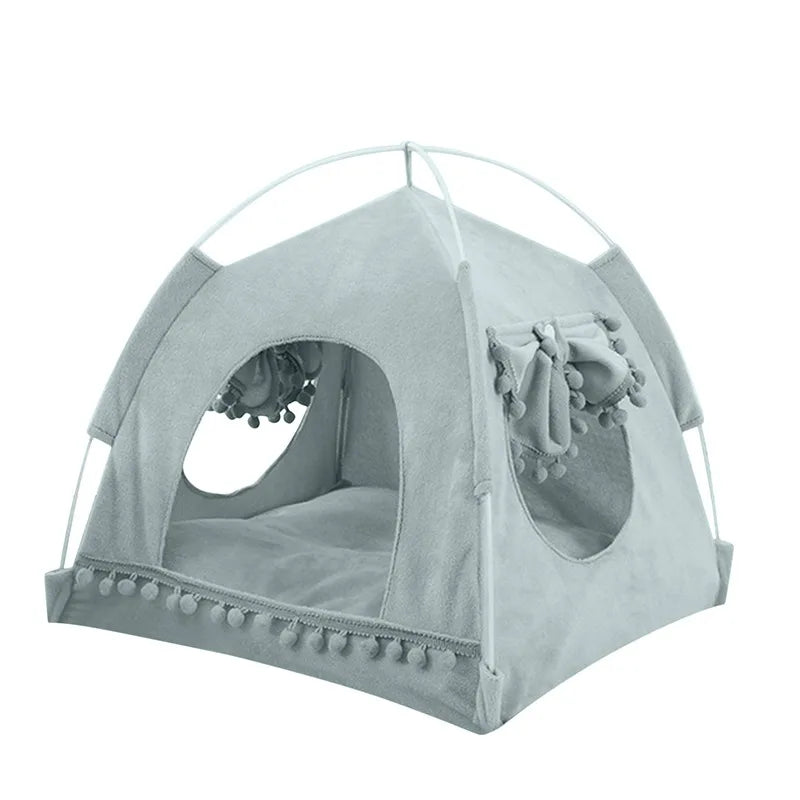 Tenda para gatos de estimação, caverna de verão, casa de dormir para gatos, gatinho, filhote de cachorro, gaiola, cesta, mesa de gato, canil, cama pequena para cães
