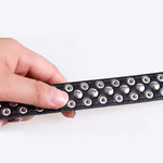 Coleira cravejada cravejada anti-mordida para cães pequenos, médios e grandes, esporte acolchoado, buldogue, pug, filhote de cachorro, coleira grande, suprimentos para animais de estimação