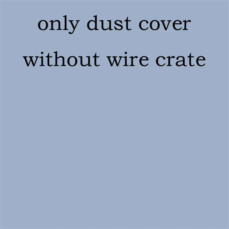 Canil do cão de estimação capa 210d oxford dustproof impermeável durável gaiola do cão capa poeira ao ar livre dobrável universal gaiola do cão acessório
