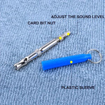 JJYY Apito dissuasor ultrassônico para treinamento de cães, apito para parar de latir, controle de latidos para treinamento de cães, apito dissuasor