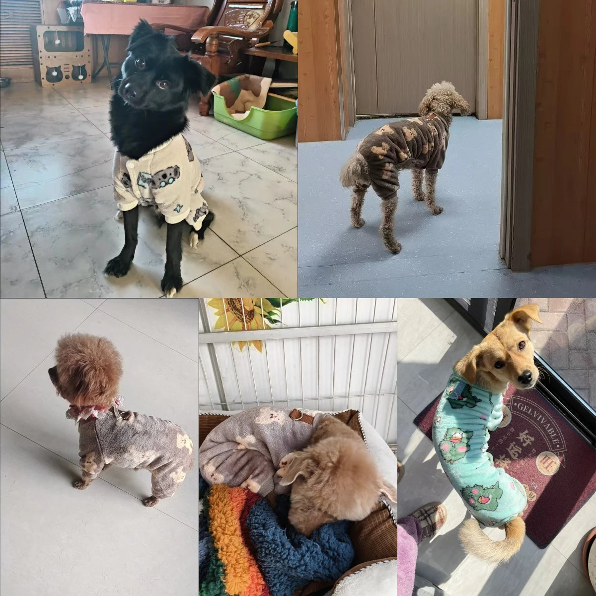 Macacão Quente Cães