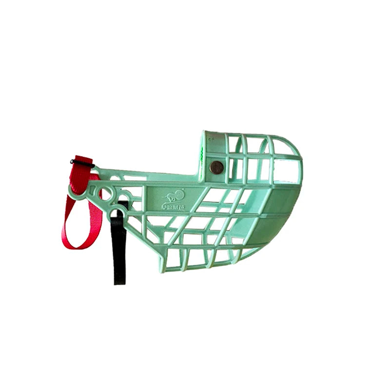 Focinho de cachorro ajustável máscara de plástico anti-diga mordida boca capa galgo gree whippet cesta focas suprimentos para animais de estimação com s/m/l