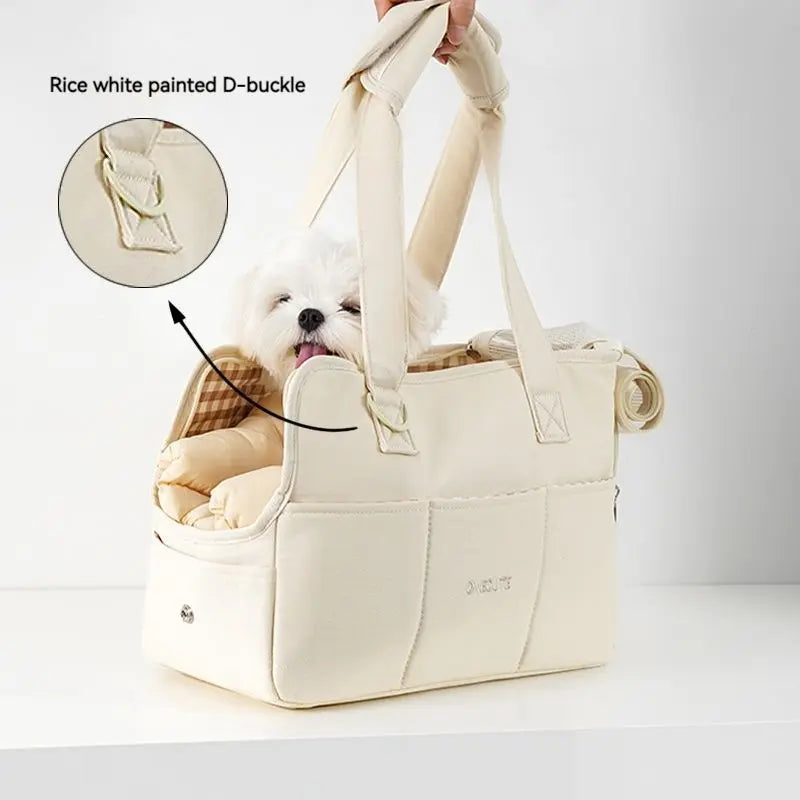 Filhote de cachorro sair bolsa de ombro portátil saco de cachorro animal de estimação gato chihuahua yorkshire suprimentos para cães adequados para cães pequenos portador de cachorro