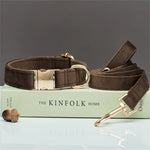 Coleira de cachorro premium personalizada de veludo de várias cores, trela personalizada gravada com placa de nome de animal de estimação, fivela de metal, presente de casamento para cachorro