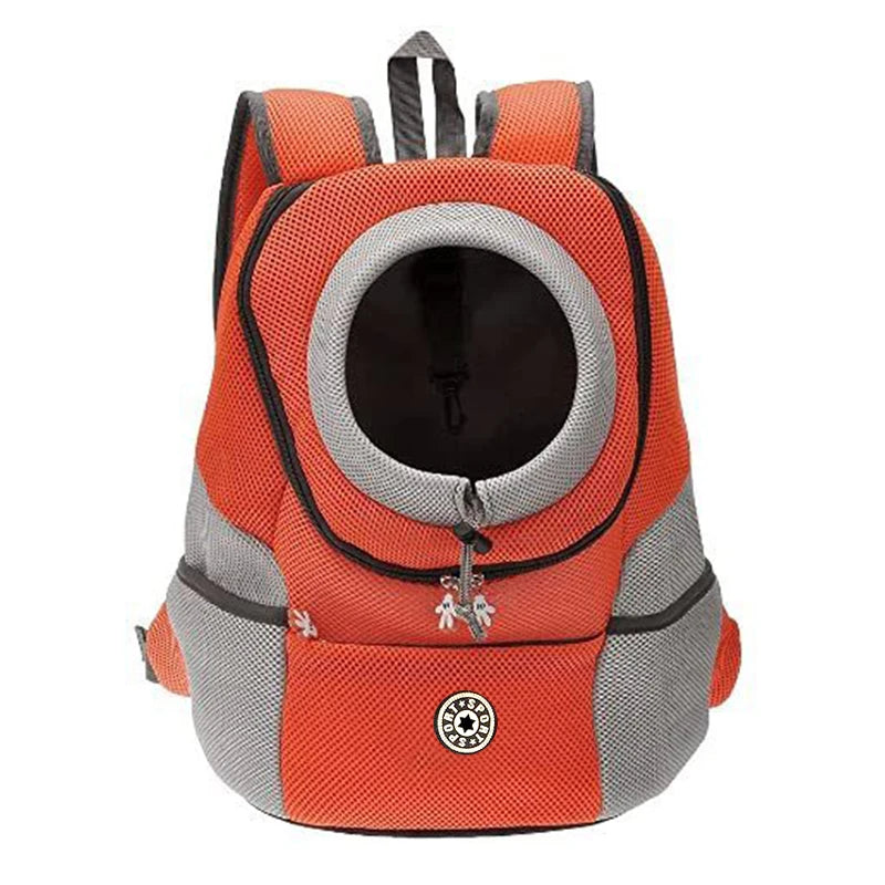 Bolsa portátil de ombro duplo para animais de estimação, bolsa para viagem respirável para cães, bolsa para transportar cães ao ar livre, suprimentos para transportar animais de estimação