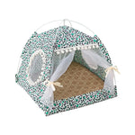 Tenda para gatos de estimação, caverna de verão, casa de dormir para gatos, gatinho, filhote de cachorro, gaiola, cesta, mesa de gato, canil, cama pequena para cães