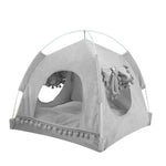 Tenda para gatos de estimação, caverna de verão, casa de dormir para gatos, gatinho, filhote de cachorro, gaiola, cesta, mesa de gato, canil, cama pequena para cães