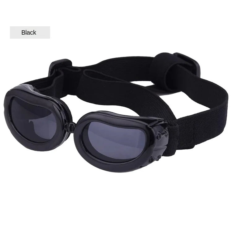 Decorações de Natal Óculos De Sol, Proteção UV Goggles, Eye Wear, Alça Ajustável, Impermeável Pet Sungla, Cão Pequeno