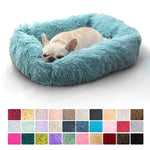 Cama retangular de pelúcia para cachorro, tapete quente de inverno, pequeno, médio e grande, para animais de estimação, canil, filhote de cachorro, sofacama, almofada para gato, animais de estimação, acessórios para sofá