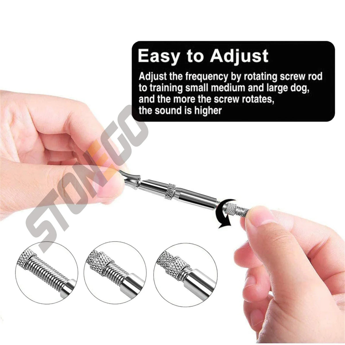 JJYY Apito dissuasor ultrassônico para treinamento de cães, apito para parar de latir, controle de latidos para treinamento de cães, apito dissuasor