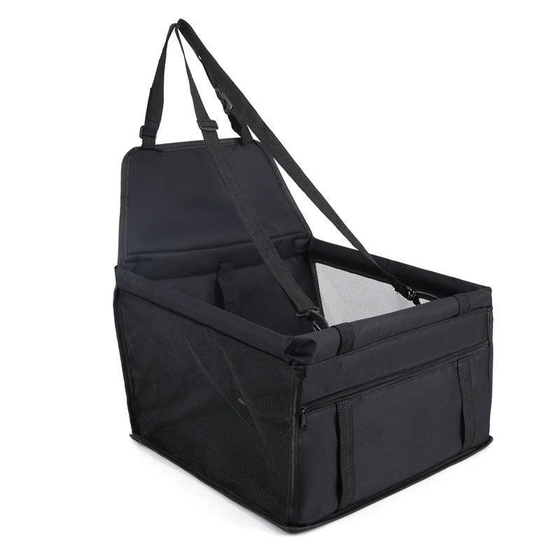 Almofada de assento de carro premium para cães/gatos, bolsa suspensa, assento de carro para cães pequenos a médios, gatos, acessórios para gaiola de viagem