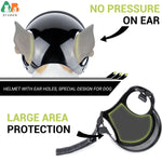 Óculos de Sol e Capacete Atuban para Cães, Proteção UV, Chapéu Sport, Windproof, Snowproof, Pet Riding, Cães Grandes