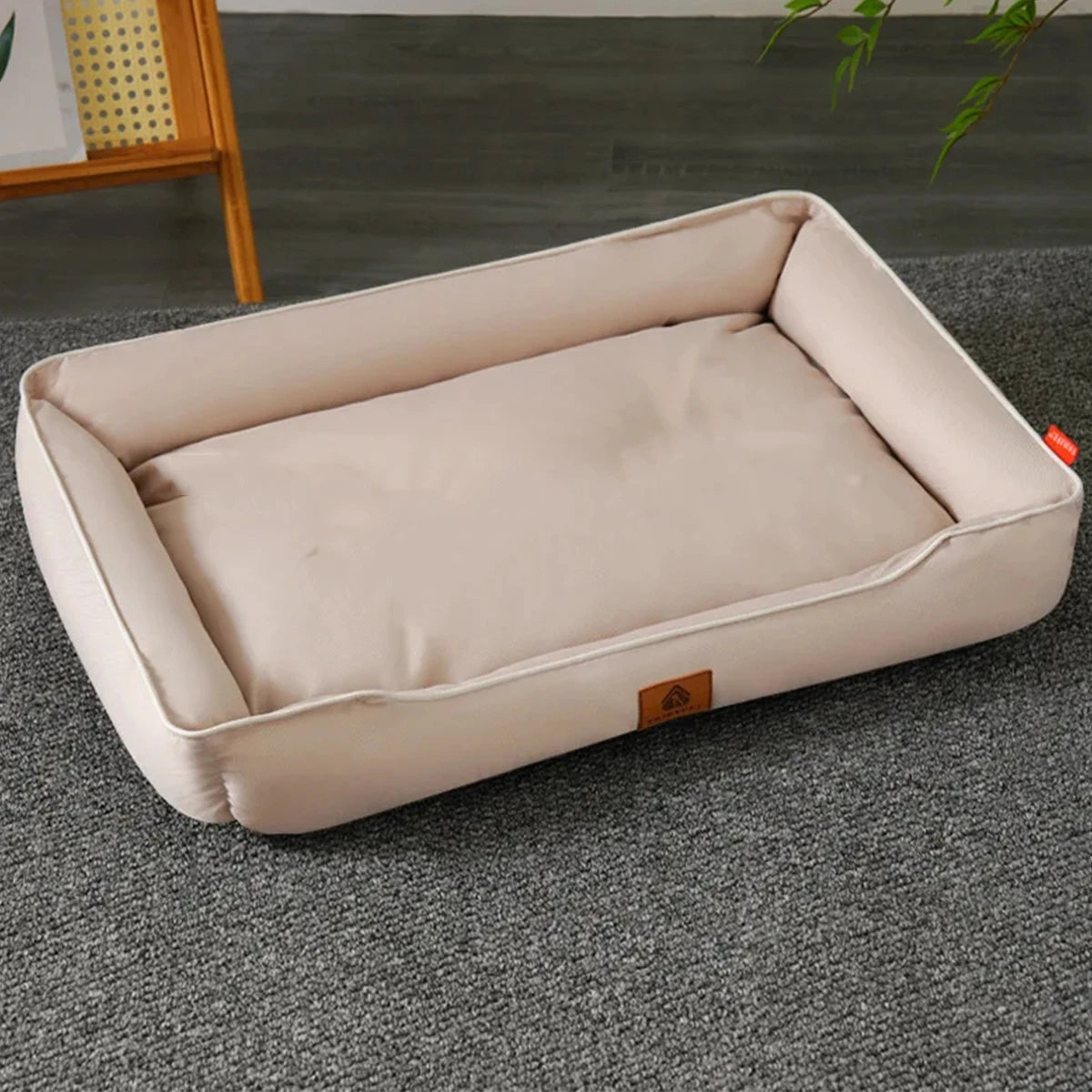 Cama quadrada para cachorro de quatro estações, colchão grande para cães, resistente à mordida, cama macia e espessada para cães, sofá à prova d'água, casa para animais de estimação