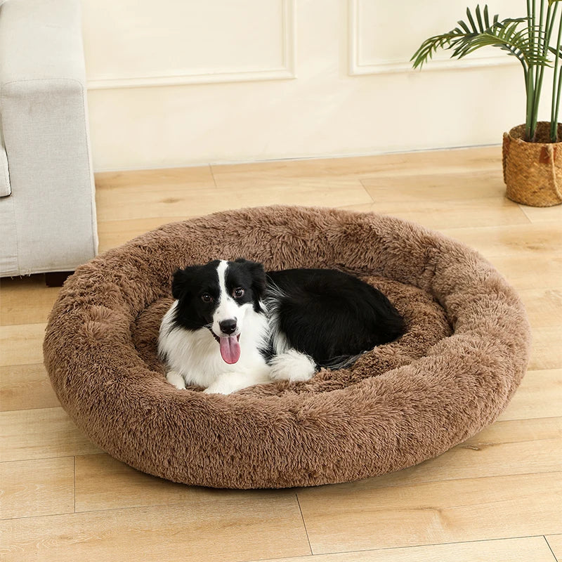 Camas macias para cães, casa de pelúcia longa e macia, melhor cama para cães, cesta, produtos para animais de estimação, almofada, cama para gatos, animais, sofá de dormir