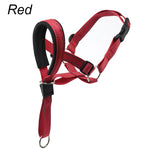 Focinho de boca de cachorro anti-abochado coleira de cachorro ferramenta de treinamento de cachorro conjunto de náilon com ajustável anti-mordida liberação rápida capa de boca de cachorro